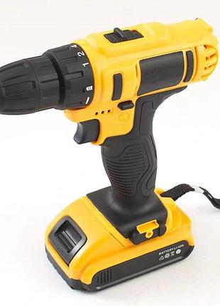Шуруповерт electric drill kar 600 з набором слюсарного інструменту ∙ універсальний шуруповерт з насадками electric drill 24w
