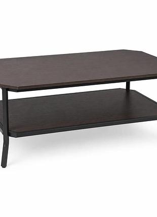 Інтер’єрний журнальний столик e5339 у стилі лофт • компактний приставний столик для вітальні, спальні, дивана та зони відпочинку
