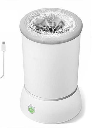 Автоматична лапомийка для собак pet foot wash · портативний електричний стакан для миття лап тварин · usb зарядка