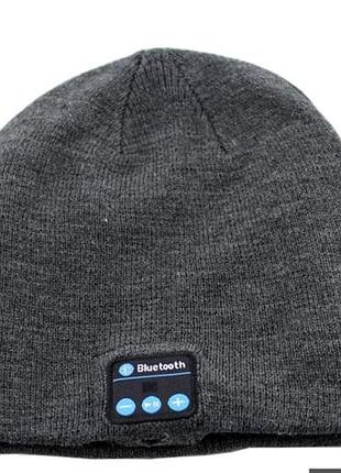 Шапка із вбудованими bluetooth навушниками sps hat bt ∙ портативна колонка-шапка bluetooth music hat