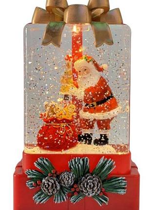 Новогодний ночник xmas wdl-25010a подарок ∙ ночник xmas wdl-25010a в форме подарочной коробки