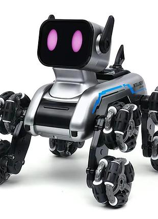 Радіокерований робот-пес stunt robot dog · механічний собака - робот на колесах з вбудованим динаміком та led підсвіткою