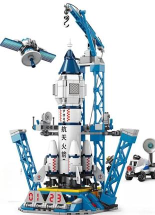 Конструктор космическая ракета space shuttle для детей ∙ большой конструктор ракета шаттл космос 452 деталей