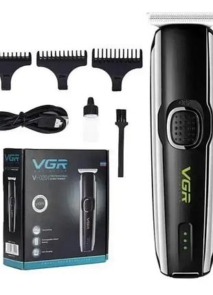 Професійний тример для бороди vgr v-020 ∙ машинка для стрижки vgr v-020 волосся та бороди