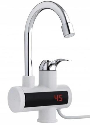 Водонагрівач water heater rx-002 • проточний електричний водонагрівач з жк-дисплеєм для кухні ванної та гаража