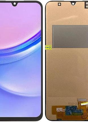 Дисплей + сенсор samsung a15 4g sm-a155f black - p/n: ams646ds01 rev6.3 / 6,36''