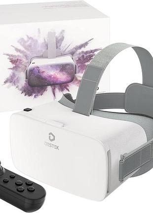 Очки виртуальной реальности vr destek v5 white для телефона
