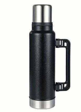 Кружка-термос vacuum flask 970, 1400 мл · термос nуристический с чашкой из нержавеющей стали