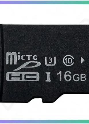 Карта пам'яті micro-sd hc 16gb speed class u3 для смартфонів планшетів екшн-камер відеореєстраторів 30 sku_ua3d587-016g-c10u3