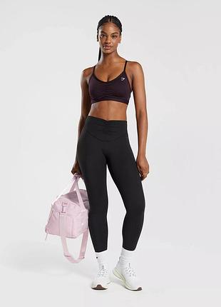 Топик gymshark b2a7a-nbzn*21 женск. бордо s (195 576)