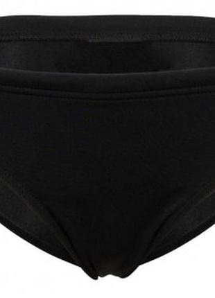 Плавки слипы для парней arena team swim briefs solid черный, белый 110 см