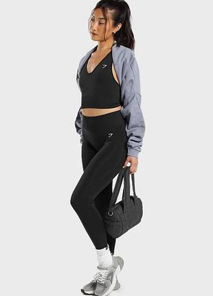 Топік gymshark b7a3h-bb2j*10 жіночок. чорний m (195 567)