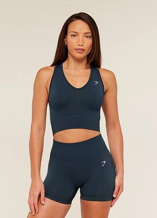 Топік gymshark b7a3h-ub9p*51 жіночк. темно-синій s (195 566)