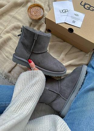 Mini zip grey 2