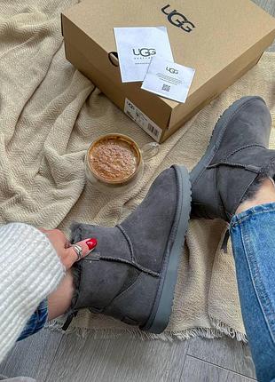 Mini zip grey 4