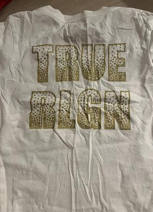 True religion t-shirt тру релижн футболка с принтом сзади