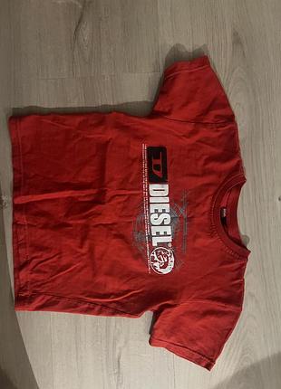 Baby tee diesel кроп топ