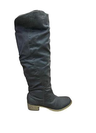 Сапоги silvian heach rca15256*61 женск. темно/серый 36 (121 373)