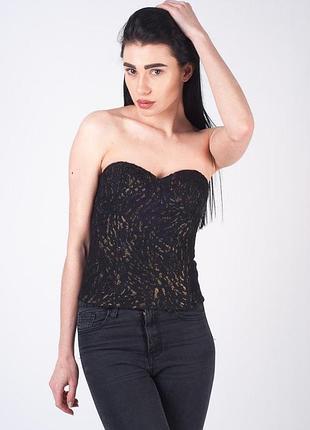 Топик morgan 142-ujade*10 женск. черный 40 (111 123)