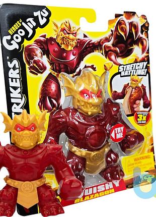 Фигурка растягивающихся герои гуджитсу блейзагон, heroes of goo jit zu stretch strikers blazagon (42780)