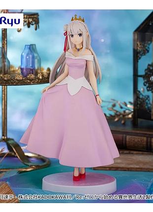 Фигурка эмилия furyu sleeping beauty ver. из аниме ре:зеро