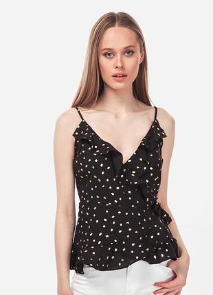 Топик vero moda 10200091*10 женск. черный l (148 321)