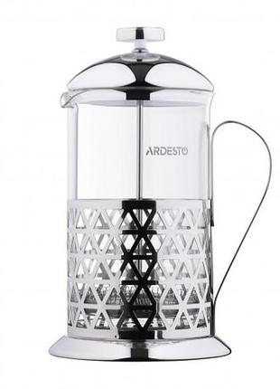 Френч-прес ardesto gemini fasano ar1906ffp скляний 0.6л прозорий