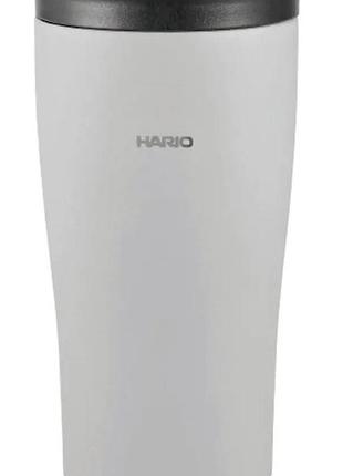 Термочашка hario heat bottle 350 ml gray