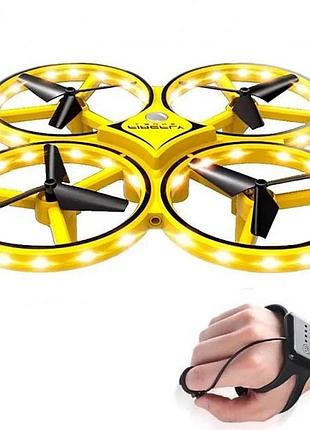 Квадрокоптер с управлением жестами и подсветкой apex drone автозависание и определение препятствий