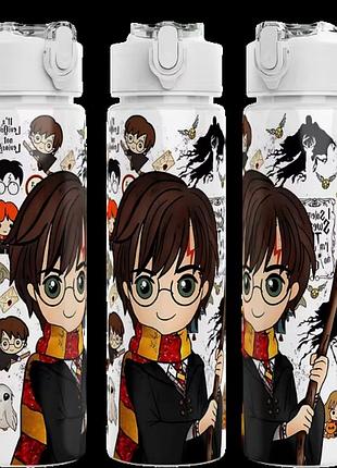 Детская бутылка для воды с трубочкой гарри поттер harry potter 750 мл арт. 04