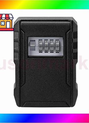 Bs зовнішній сейф із best mix кодовим замком optimus ch-817 (висота 120 мм) чорний bas77/n