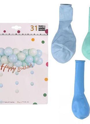 Фотозона из воздушных шаров "happy birthday" 31шт/наб топ продаж!