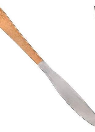 Ніж столовий ss "golden mat" 3шт/наб 22.3см топ продаж!