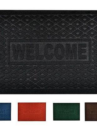 Коврик придверный "welcome" 38*58см топ продаж!