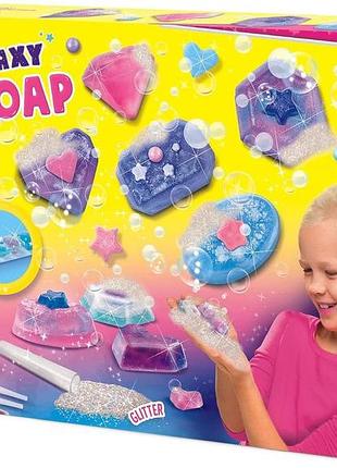 Набор для творчества ses creative galaxy soap 14765 – изготовление мыла с блестками, 7+