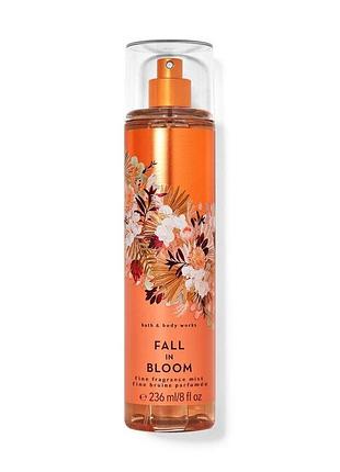 Парфумований спрей для тіла bath & body works (667659373796) fall in bloom fragrance mist 236 ml