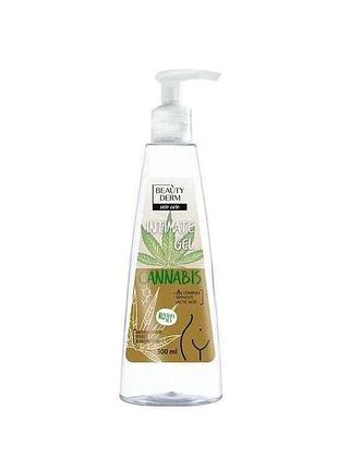 Гель для интимной гигиены 300мл с маслами cannabis тм beautyderm