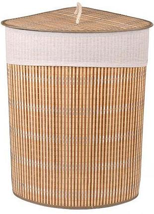 Корзина для белья складная угловая 48*35*60 топ продаж!