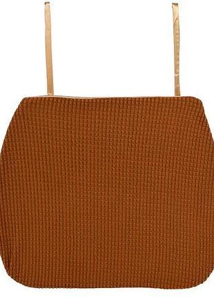 Подушка на стул "waffle" 37*40см топ продаж!