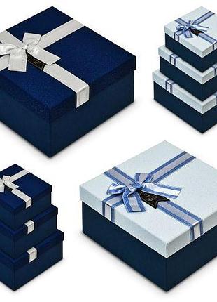 Коробка подарункова "grand" 3шт/наб 19*19*10/17*17*8/15*15*7см топ продаж!