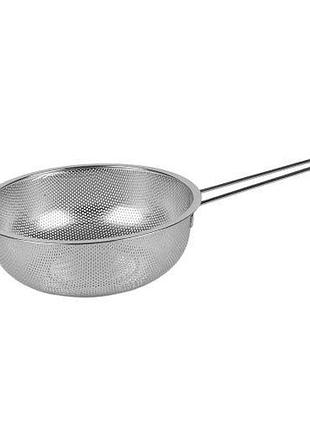 Дуршлаг с ручкой ss 28.5см топ продаж!