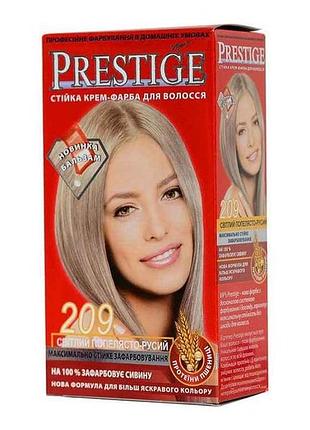 Крем-краска no209 светлый пепельно-русый тм prestige