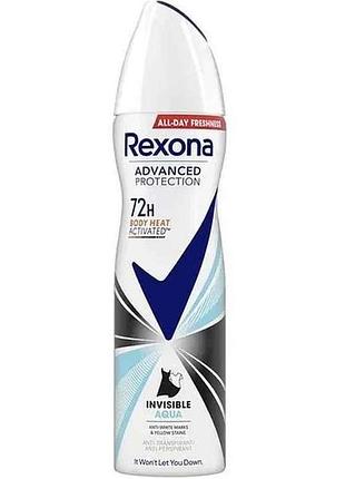 Дезодорант-антиперспирант 150мл прозрачный кристалл 72 часа тм rexona