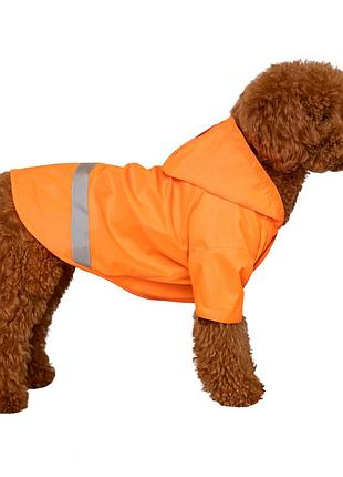 Куртка для собак diego jacket, розмір м помаранчева