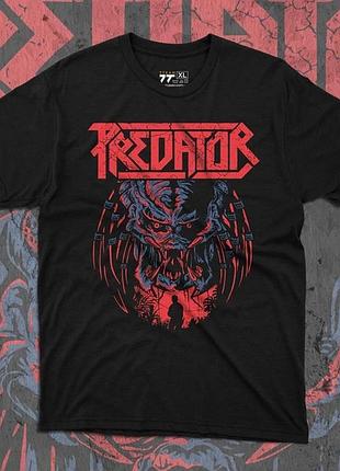 Футболка для підлітка хлопчика з принтом predator розмір s/m/l (зріст від 164 до 182 ) anime10738