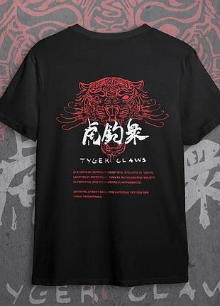 Футболка для подростка мальчика с принтом киберпанк tyger claw140 размер s/m/l (рост от 164 до 182 ) anime10552
