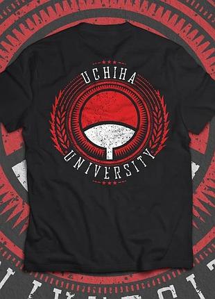 Футболка для підлітка хлопчика з принтом наруто uchiha red edition розмір s/m/l (зріст від 164 до 182 ) anime10820