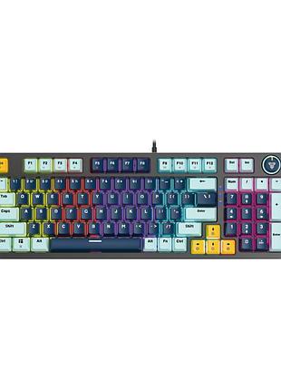 Клавіатура ігрова fantech atom96 mk890v2 mizu blue switch navy