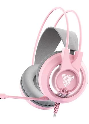 Игровые наушники fantech hg20 chief ii розовый