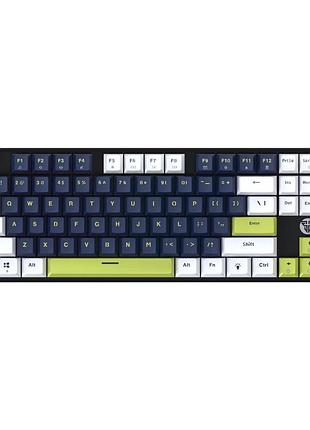Клавіатура ігрова fantech atom87s mk877s mori blue switch синій